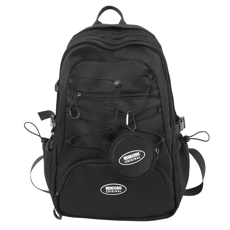 Schoolbag tooling versatile college student schoolbag new leisure sports large capacity high value backpack travel outdoor backpack