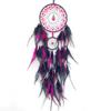 Elegant Feather Dreamcatcher Wall Decor With Handcrafted Weaving For Wedding And Party Gifts