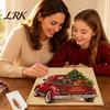 DIY Winter Scene Art Set Xmas Faux Pearl Painting Kit, Christmas 3D Festive Crafting Gift for Friends Holiday Craft Project Adults, Home Wall