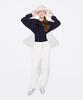 Kkuape [Fleece] Reversible Bolero Mtm_Navy