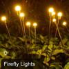 6/8/10 LED Solar Lights Outdoor Garden Courtyard Lawn Firefly Lamp Garden Solar Powered Floor Lamp Garden Decoration