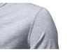 Men's Casual Short-Sleeve Henley T-Shirt: Solid Color, Loose Fit, Three-Button Collar
