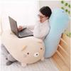 Same-day Shipping, Large 90cm Blue Bunny Mochi Large Doll, Hugging and Sleeping Doll Body Pillow, 60cm, Popular Toys for Korean Children