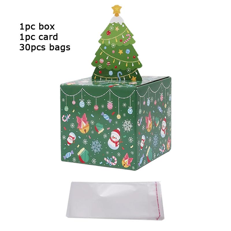 WTEMPO DIY Christmas Gift Boxes Foldable Wedding Birthday Surprise Party Money Box for Cash Money Roll Gift Box Pull Out Kit Christmas Party Supplies