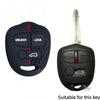 Silicone Shell Fob Car Key Case Cover For Mitsubishi Asx Mirage Montero Shogun L200 Colt Outlander Pajero Lancer Ex Accessories