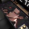 Mouse Pad Laptop Gaming New Mousepad PC Accessories Devil Oni Mask Keyboard Pad Non-Slip Soft Computer Anime Cool Boy Desk Mat