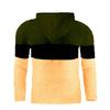 Herren, Hoodies  Fit Mode Waffel Hoodie Casual  Hoody Top Mit Freizeit Hoodie Farbblock Strick Sweatshirt Top