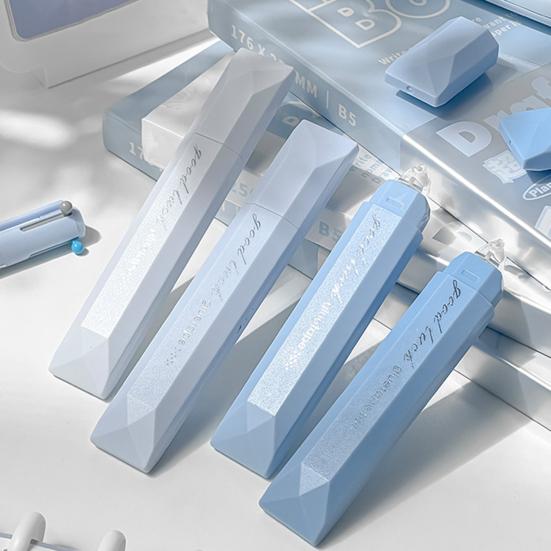 4 Stück Doppelseitiges Klebeband Stifte Scrapbooking Doppelseitiges Klebeband Roller Klebstoffspender Runner für Scrapbooking Journaling Kartenherstellung DIY Basteln