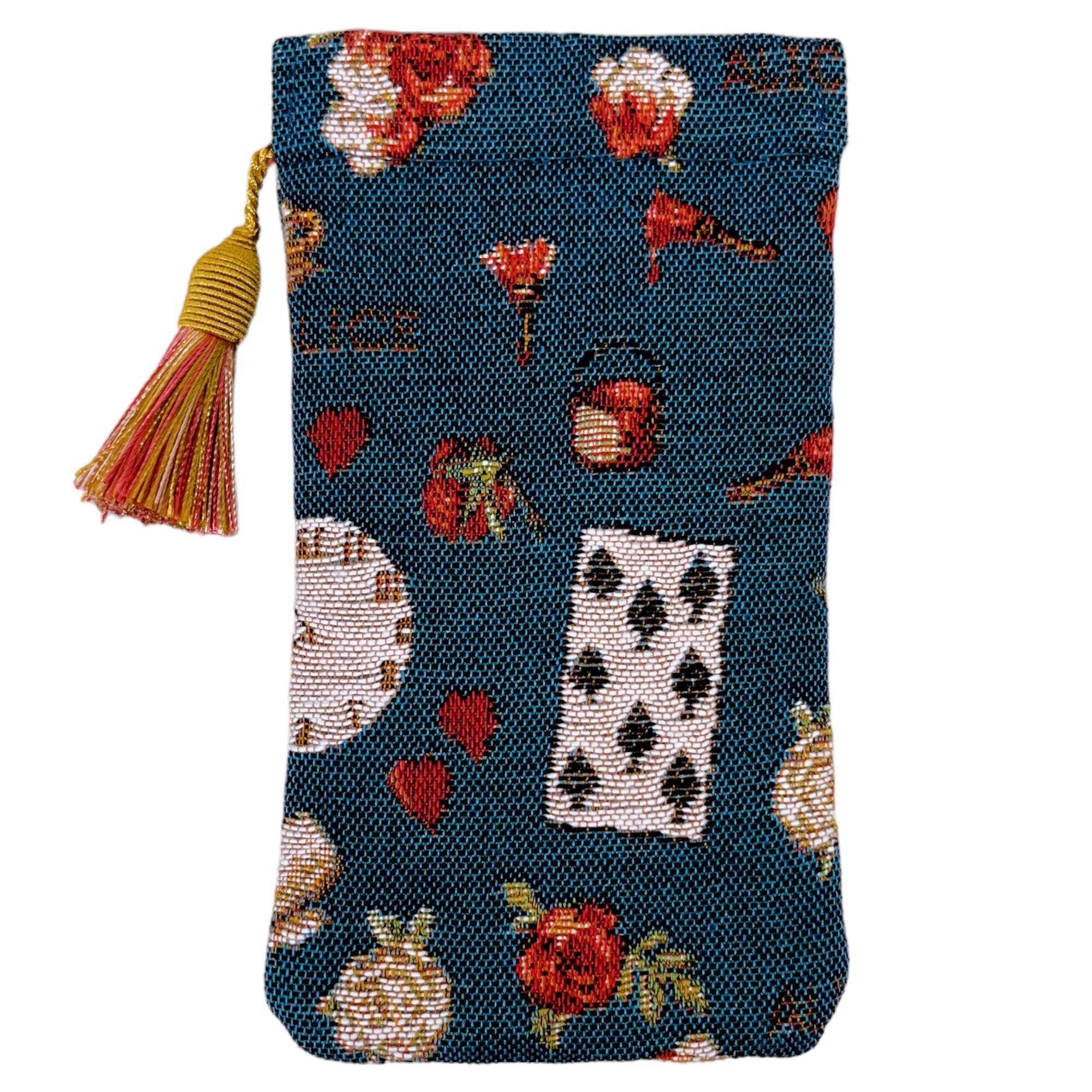 

Glasses pouch Ballerina Made in Japan [Belle Blanche] - - Gobelin, (Alice Navy)