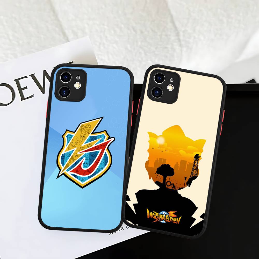 Axel Blaze Firestorm Inazuma Eleven Phone Case For IPhone 16e 16 15 14 13 12 11 Pro Max X XS Max Plus Matte Clear