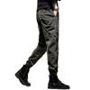 High-end army green tooling pants men's autumn and winter tide brand loose large size leggings