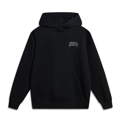 Li Ning Wade Series Luźna Bluza z Kapturem z Graficznym Napisem Męska sweatshirt AWDV727-2