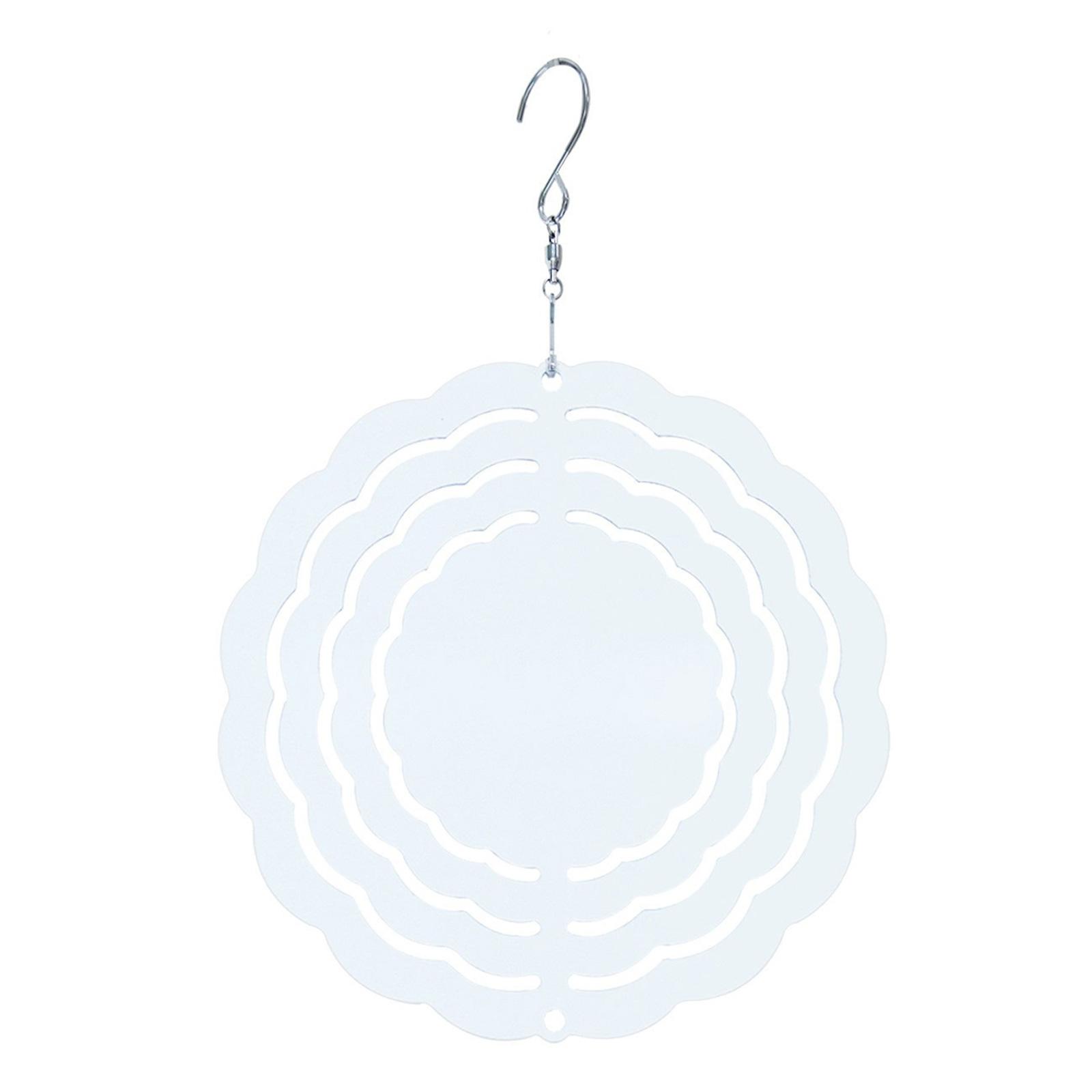 Aluminum Sublimation Wind Spinner Blanks Beautiful Sublimation Blanks Charm Wind Spinner Blanks For Artistic Home Decors 1