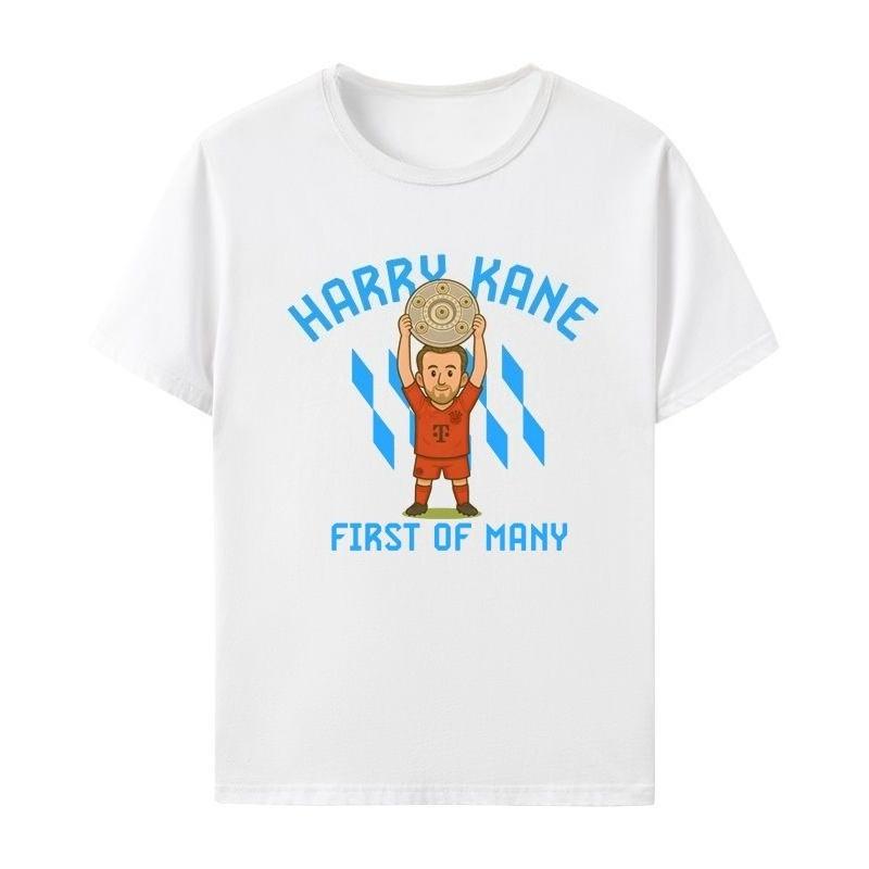 

2026 New Bayern Munich Harry Kane Fan T-Shirt Cotton Short Sleeve Commemoration Top XL