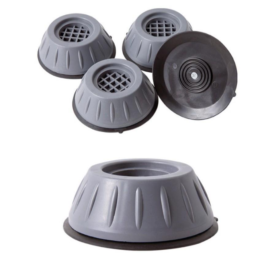 Universal Anti-Slip, Shock-Absorbing Washing Machine and Refrigerator Pads with Moisture-Proof, Heightening Storage Rack