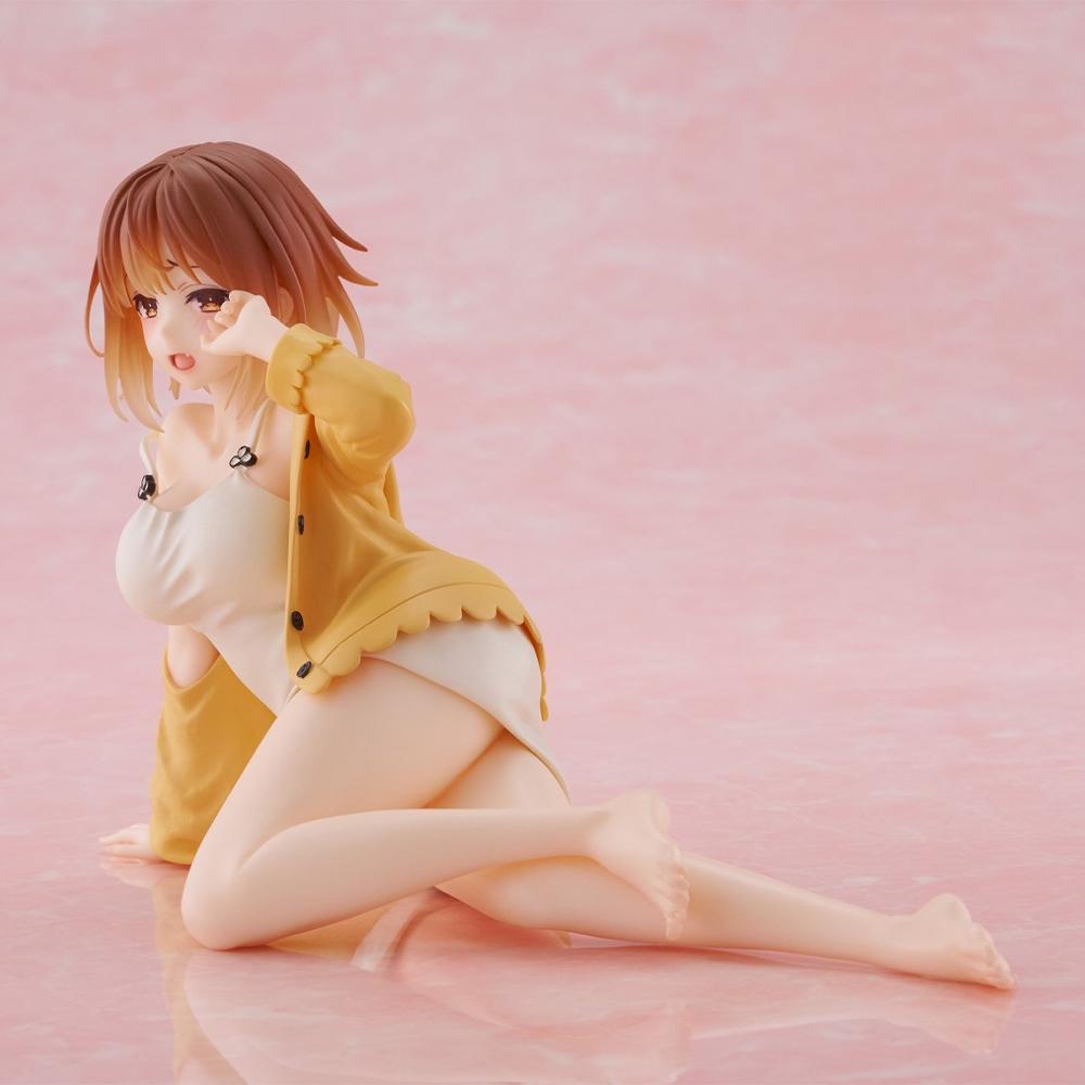 Anime Reisa Linshout Figure prone pose Action Figure beauty Girl Pajama Model PVC Adult Toy Dolls Desktop Decoration Gifts 13cm