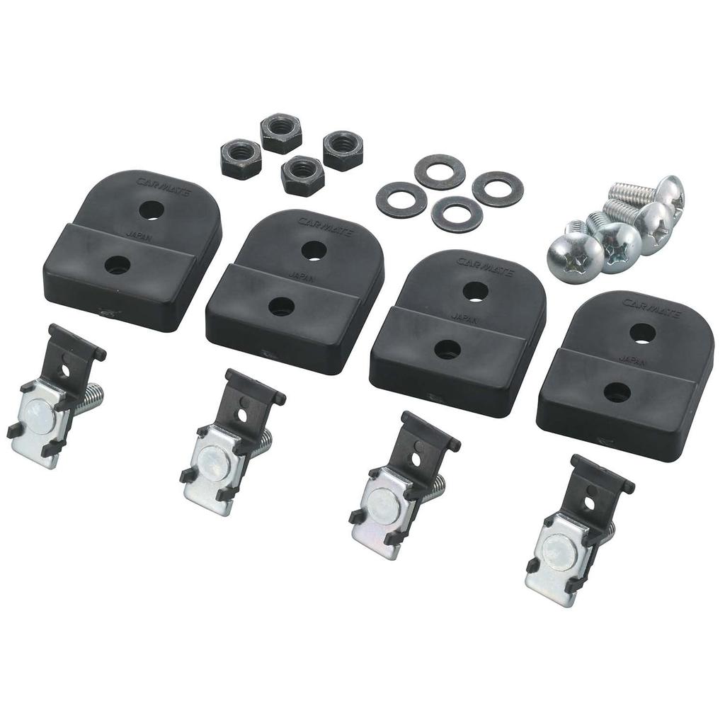 Carmate inno Rod Holder Mounting Option Square Hole Adapter S Mazda Delica Alto Wagon IF52 [Compatible Vehicles CX-3, CX-30, CX-5, CX60, CX80, MX-30,