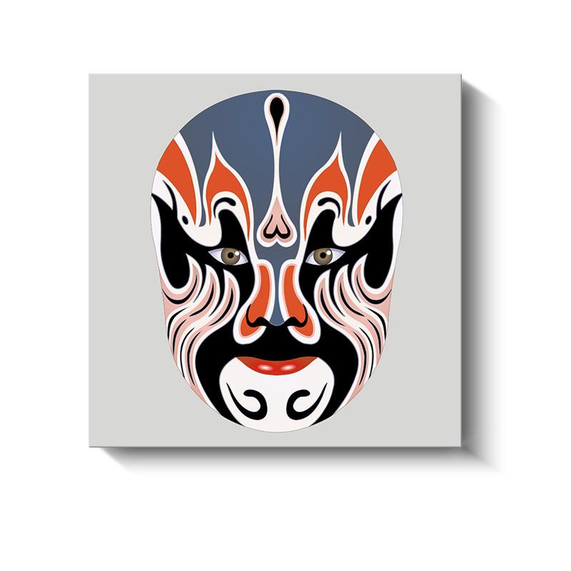 Nuovi Dipinti Decorativi Cinesi Opera Sichuanese Opera di Pechino Maschere d'Opera Poster e Stampe su Tela per Decorazione Soggiorno