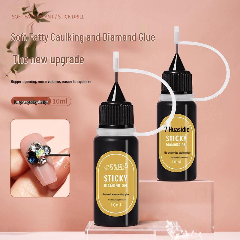 

Клей для нейл-арта Strong Diamond Gap Filler - Не требует сушки, Мягкое покрытие