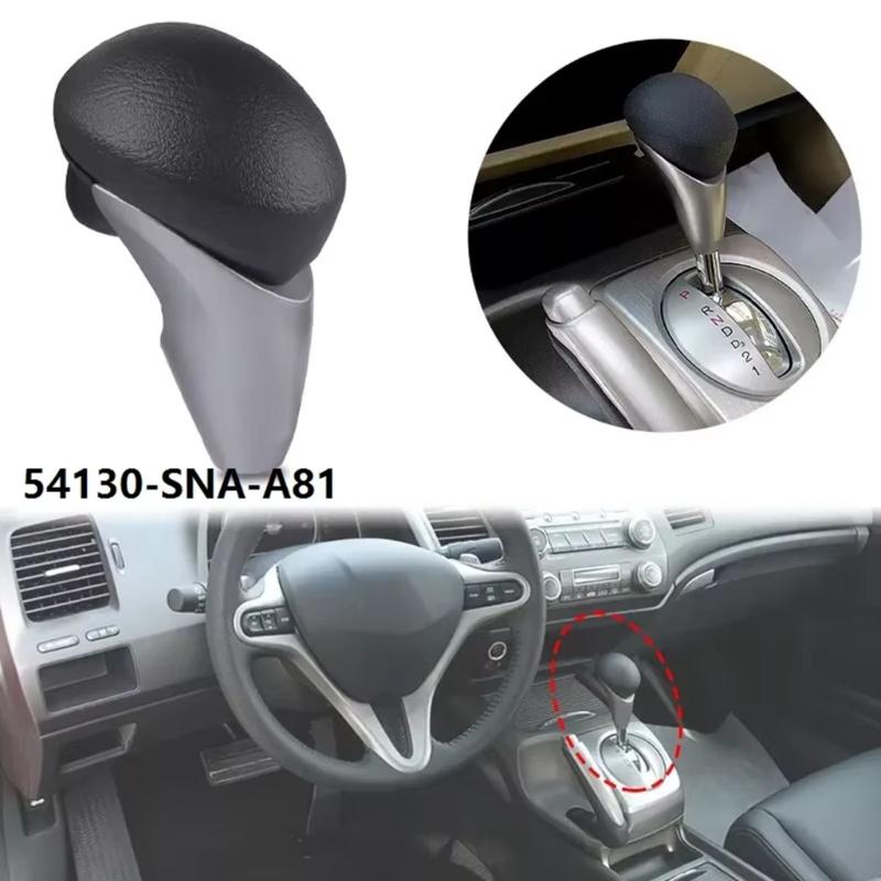 Car Shifts Knob Ball Head Precisions Fit Gear Shifts Knob Ergonomic Gear Handle 54130-SNA-A81 54130SNAA81 for Automotive