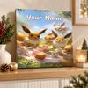 Eevee Custom Name Diamond Painting Personalized 5D Full Drill DIY Diamond Art Home Decor