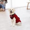 Dog Tuxedo Costume with Collar Accessory Lightweight Bow Tie S