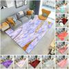 1 Stück Teppich mit Marmorstruktur für Wohnzimmer, Schlafzimmer, Heim-Sofa-Dekoration, rutschfeste Bodenmatte