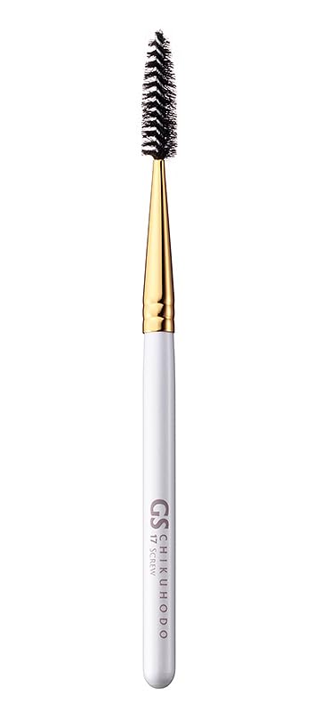 

Authentic Kumano Brush, Chikuhodo GS-17 Screw Brush, Black Goat, GS Series, Hiroshima, Professional-Quality Makeup Brush, CHIKUHODO