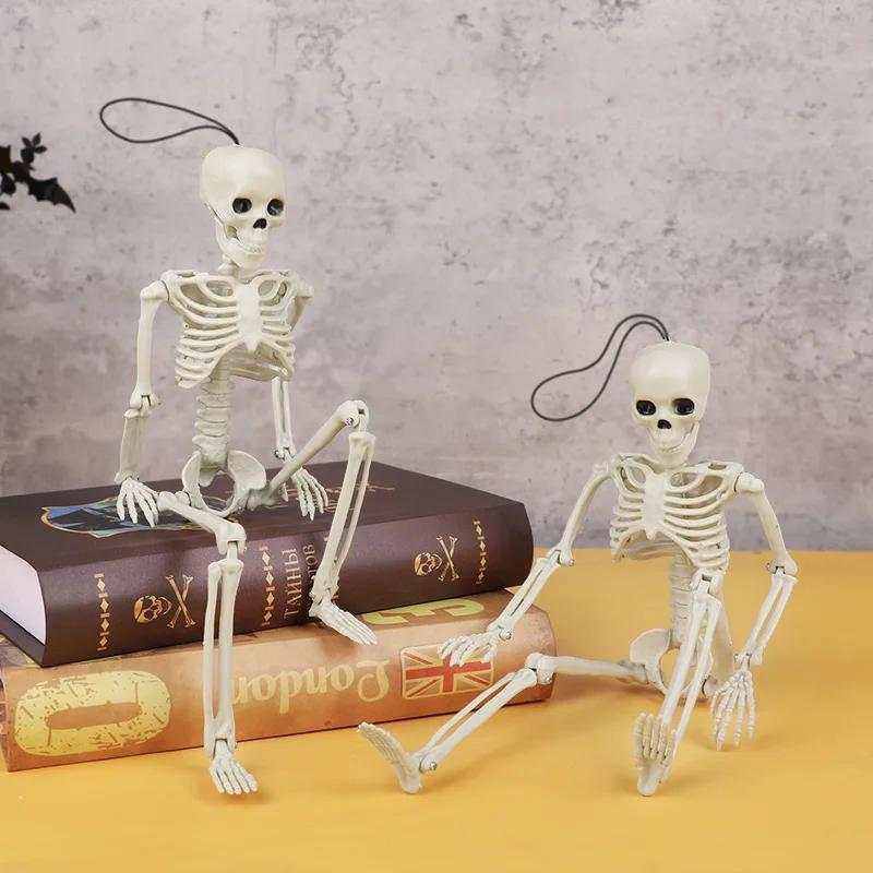 DIY Horror Skeleton Decoration - 40cm Scary Human Shape for Halloween Party & Haunted House