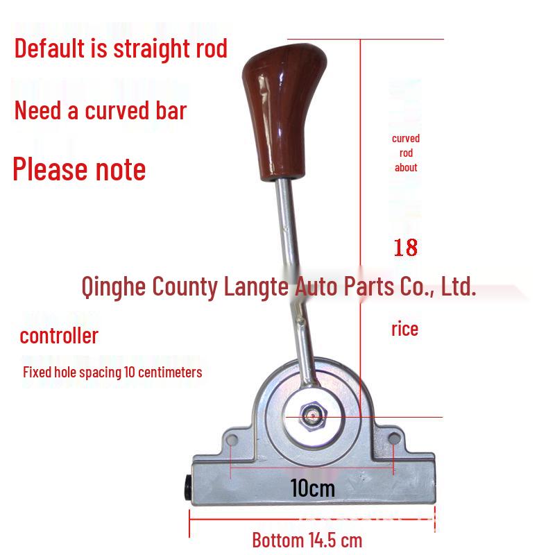 PTO Pull Cable Flexible Shaft Switch for Agricultural Machinery: Compatible with Fertilizer Spreaders and Marine Gear Shift Models.