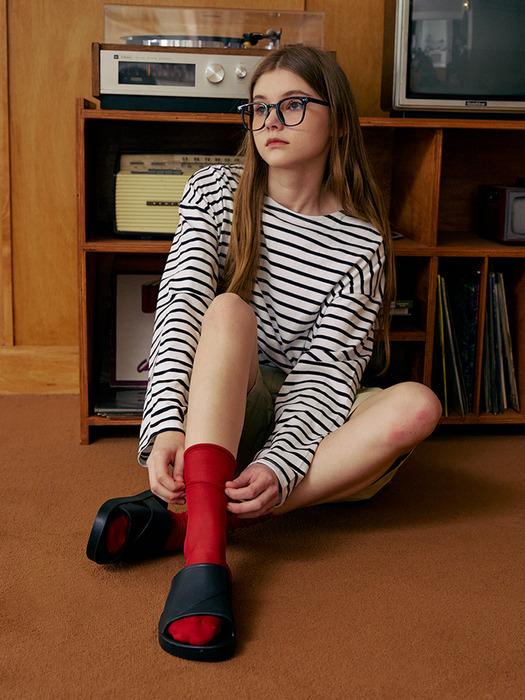 Тапочки CLCL для воскресного дня - Полуночный черный L