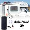 High Efficiency Solar Panel Kit IP65 Waterproof Battery Charger Kit  Car Battery