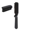 Foldable Beard Brush Waterproof Grooming Cleaning Beard Black Beard Styling Comb for Men Household Outdoor Travel