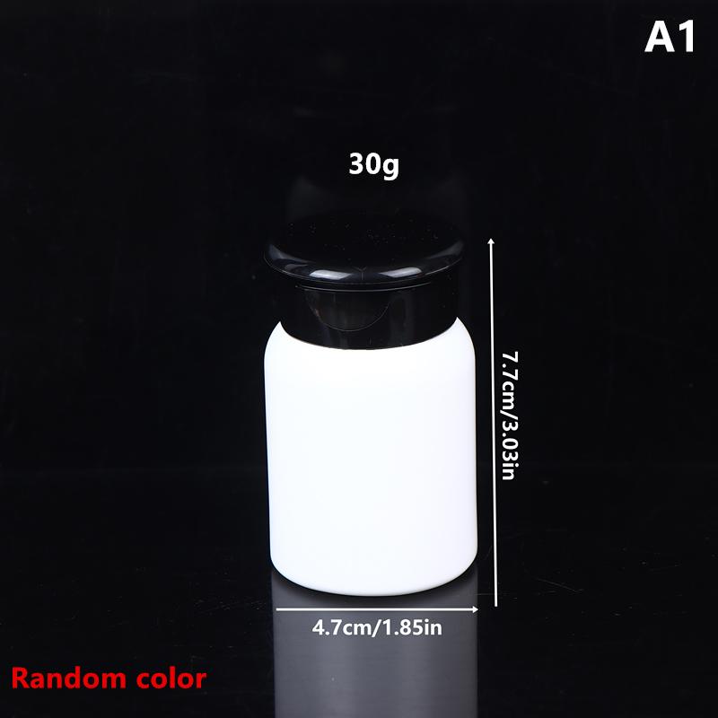 1 STÜCK 30/50/100/150/200/250/300g Talkumpuderflasche Nachfüllbarer Kosmetikpuder-Spender Kunststoffpuderbehälter Leere Flaschen
