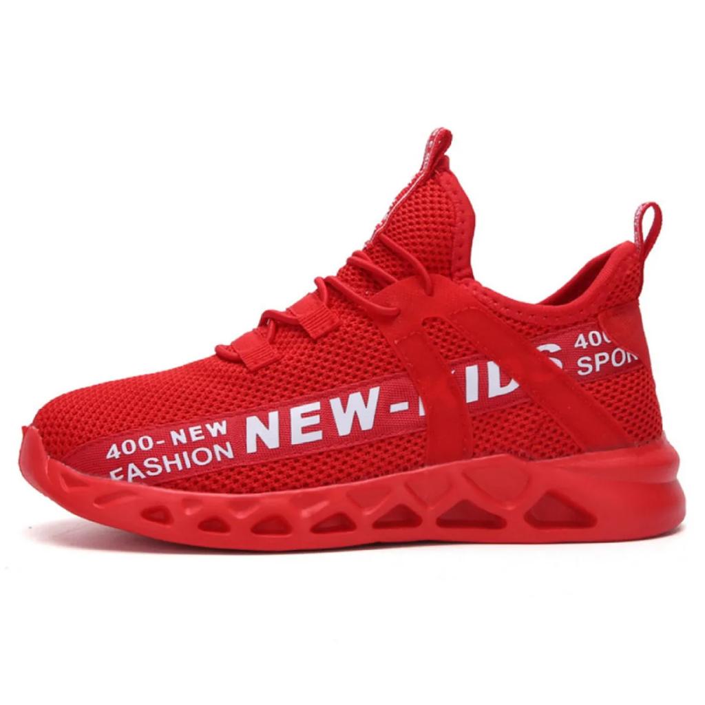 Kinder Sportschuhe Mode Sneaker für Kinder Jungen Mesh Atmungsaktiv Laufen Sport Flache Freizeitschuhe