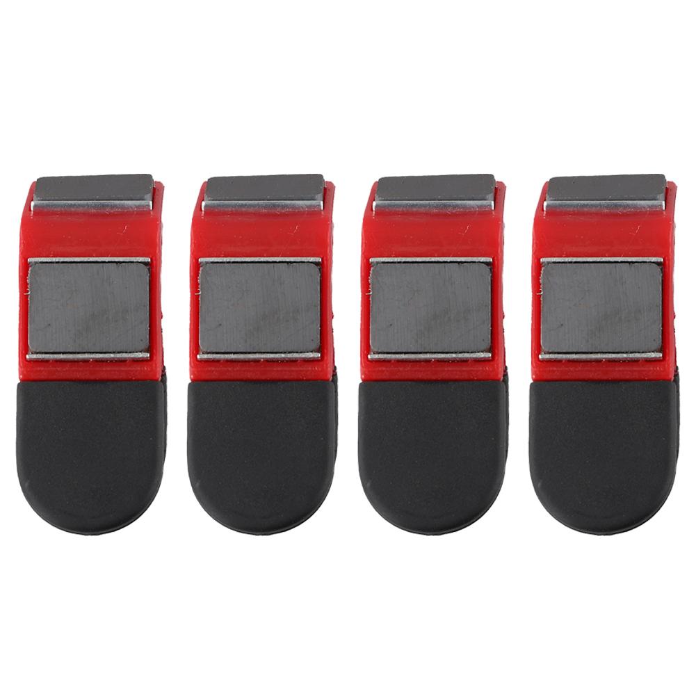 4-Piece Magnetic Paint Brush Holder Clip Can Opener DIY Home Improvement Tool (3.2cm) For Painters, Builders, And Home DIY