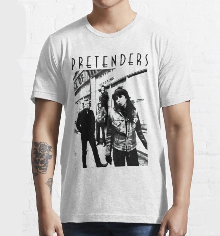All Pretenders T-Shirt Rock Music Band Unisex Short Sleeve T-Shirt Full Sizes S- Unisex T-Shirt M