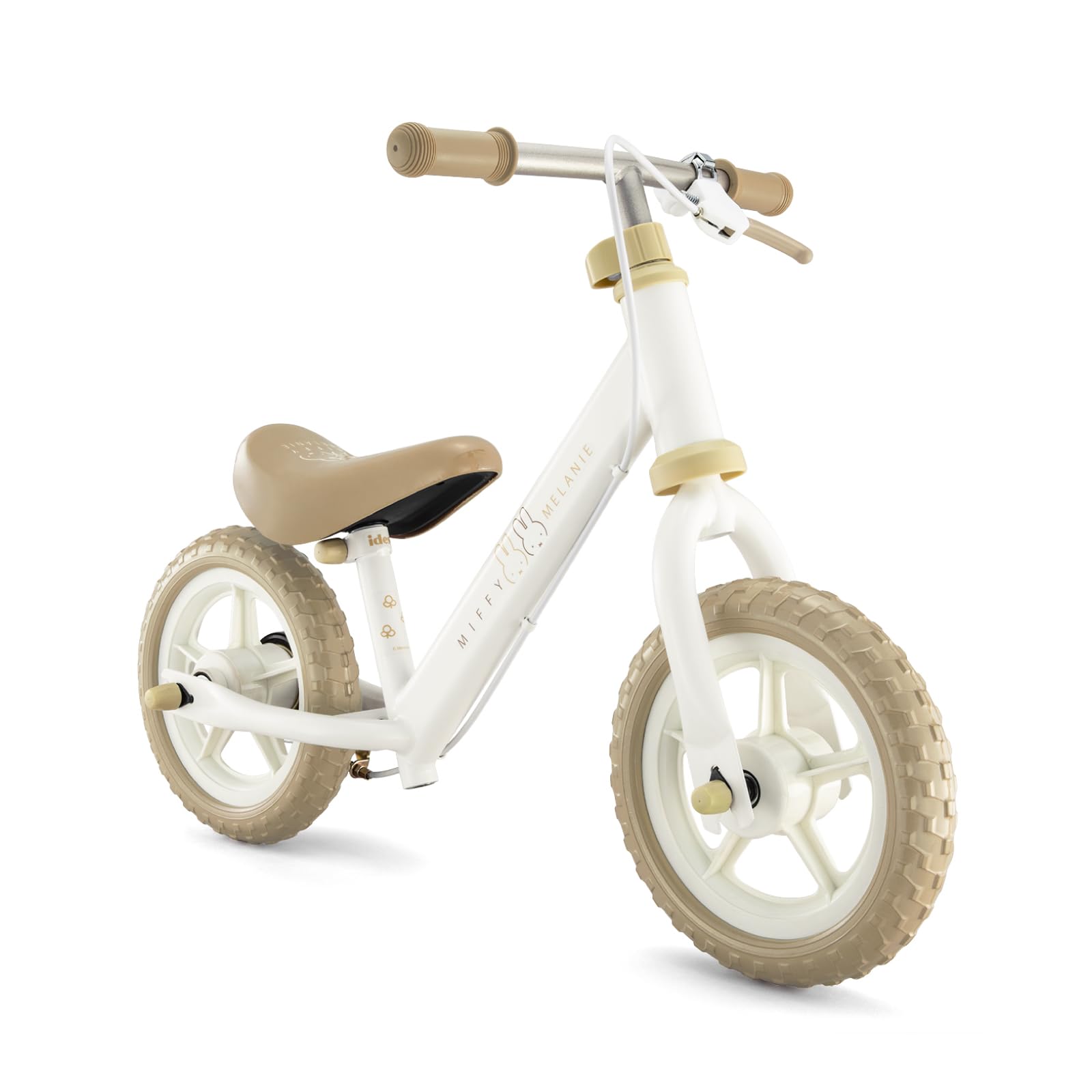 

Ides Kick Bike Bicycle without Pedal with Brake Gift for Children [Official] (Miffy)