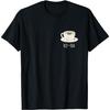 Lustiges Kit-Tea Katze in der Tasche Britisch Kurzhaar Katze T-Shirt für Männer Frauen