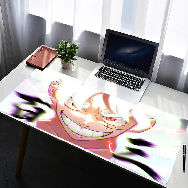 Mouse Pad PC Non Slip Rubber One Piece Luffy HD Mousepad Laptop Gamer Cabinet Keyboard Pad Office Computer Gaming Desk Mouse Mat