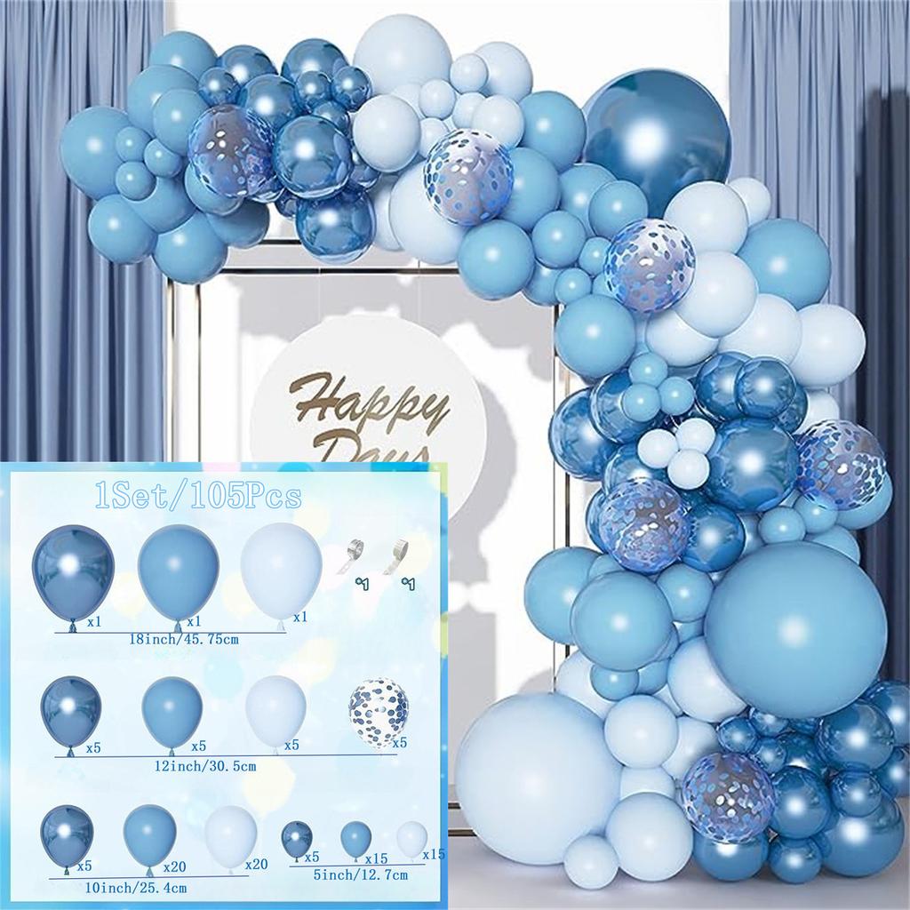 Balloon Party Birthday Wedding Balloon Set Decoration Scene Arrangement Background Wall Balloon Chain