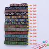 Red Jacquard Lace Embroidery Ribbon - 2CM for Stage Costume Accessories