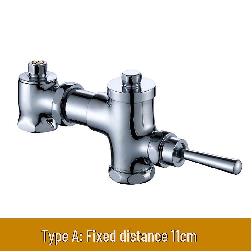 Yidashang Brass Manual Delay Flush Valve for Squat Toilets