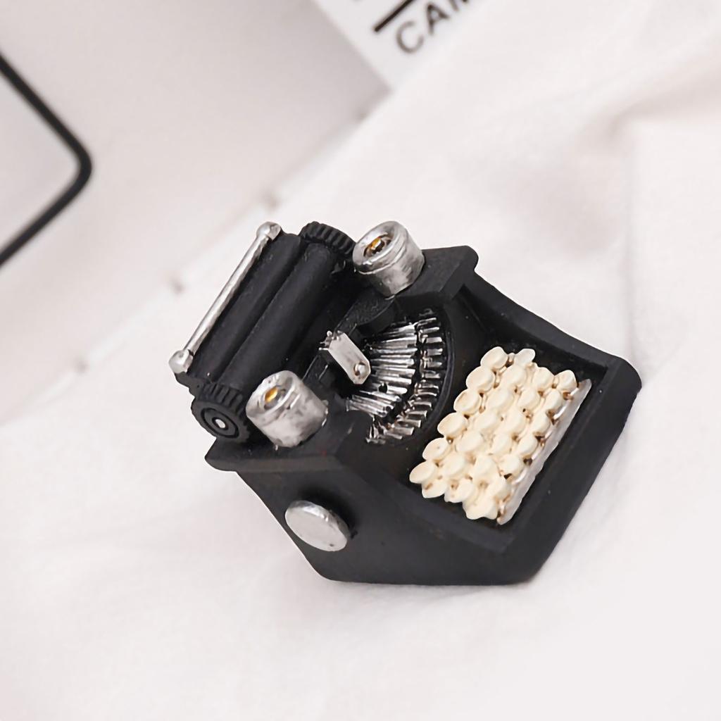 Statuete Mini Retro Rășină Artă de Birou Ornament de Casă Recuzită Decorativă pentru Vitrina Magazinului de Haine Mașină de Scris