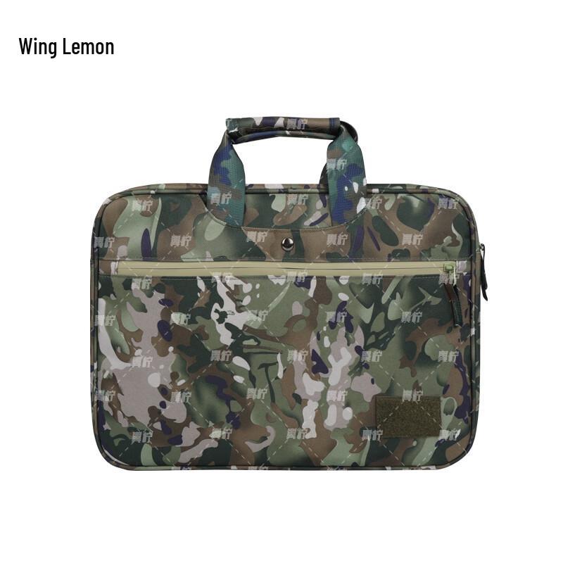 Wing Lemon Camouflage Laptop Briefcase