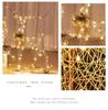Illuminated Christmas Deer with Cart Gift Set - Festive Window Decorative Ornaments