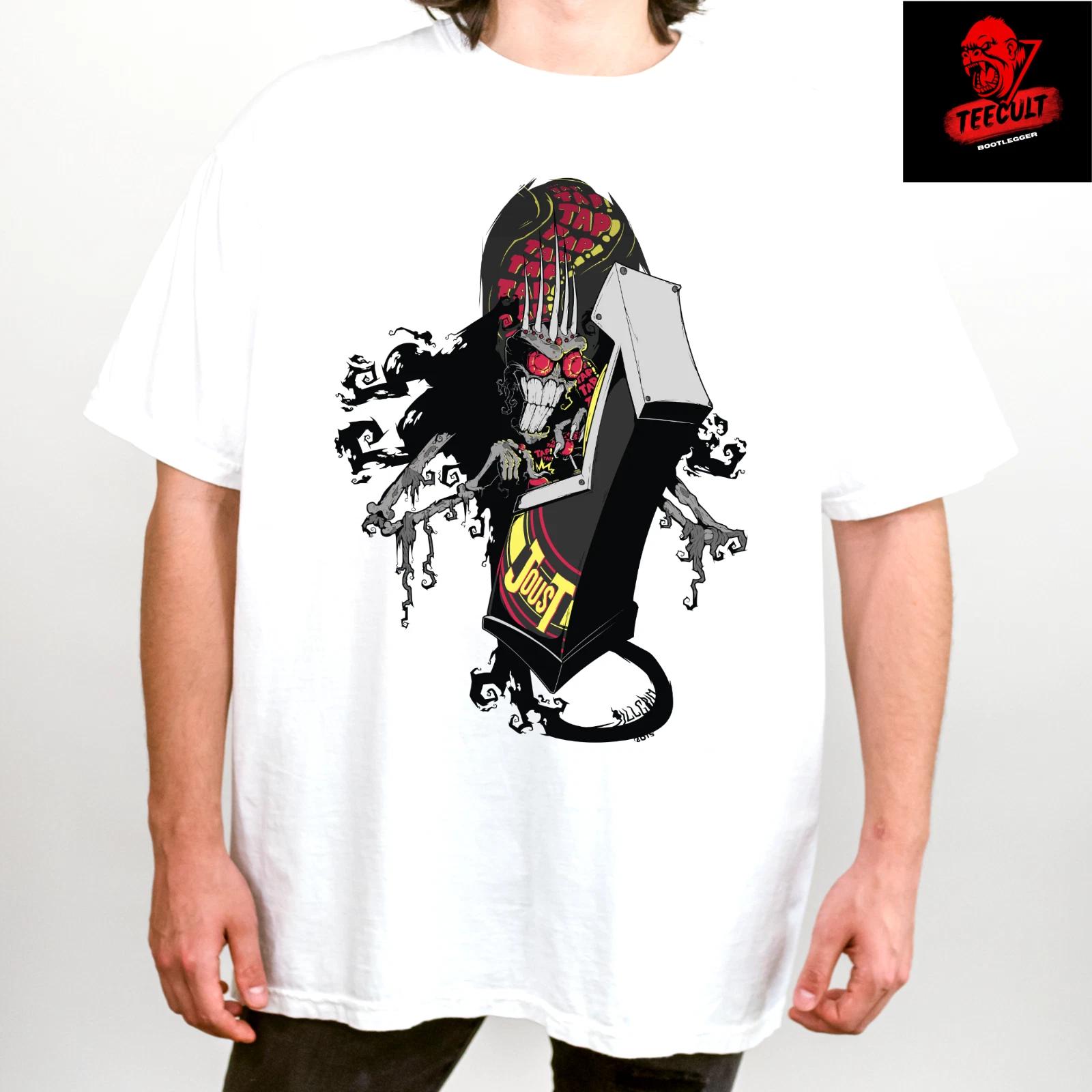Men s and Women s T-shirts JOUST Retro Arcade Gamer Tee Unisex Heavy Cotton M