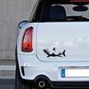 Haai Auto Sticker HAai Haai Uitsnijding Sticker Glas Waterdicht Auto Sticker Vrachtwagen Laadbak Vrachtwagen Muur Laptop Sticker