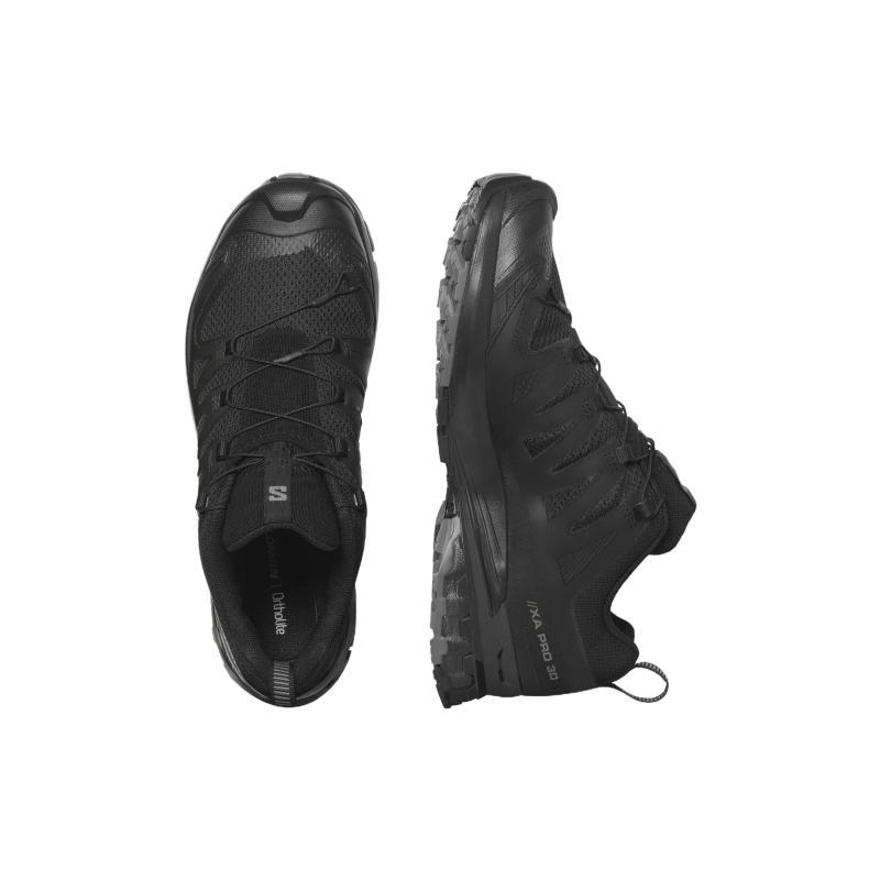 SALOMON XA Pro 3D V9 Cushioning Low top Outdoor Shoes Men's Black Sneakers 472731