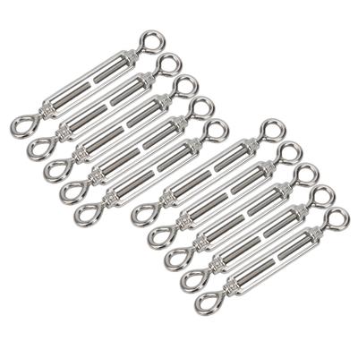 10 stuks Oog en Oog Spanner Draadspanner Zeef RVS Kabelspanner M6